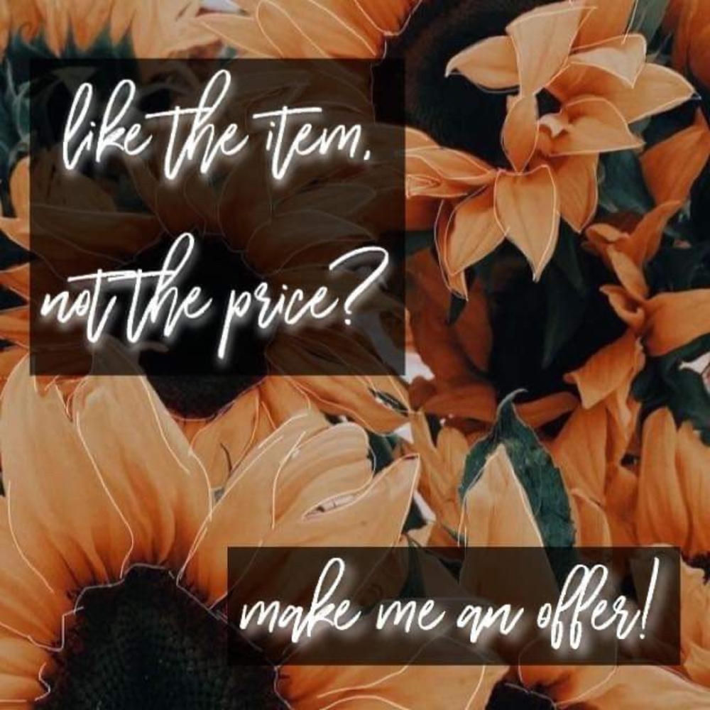 Make me an offer 🌻
